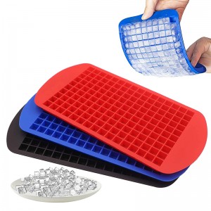 Zakázkový design, silikonové mini ledové kostky podnosy pro chlazení whisky koktejl