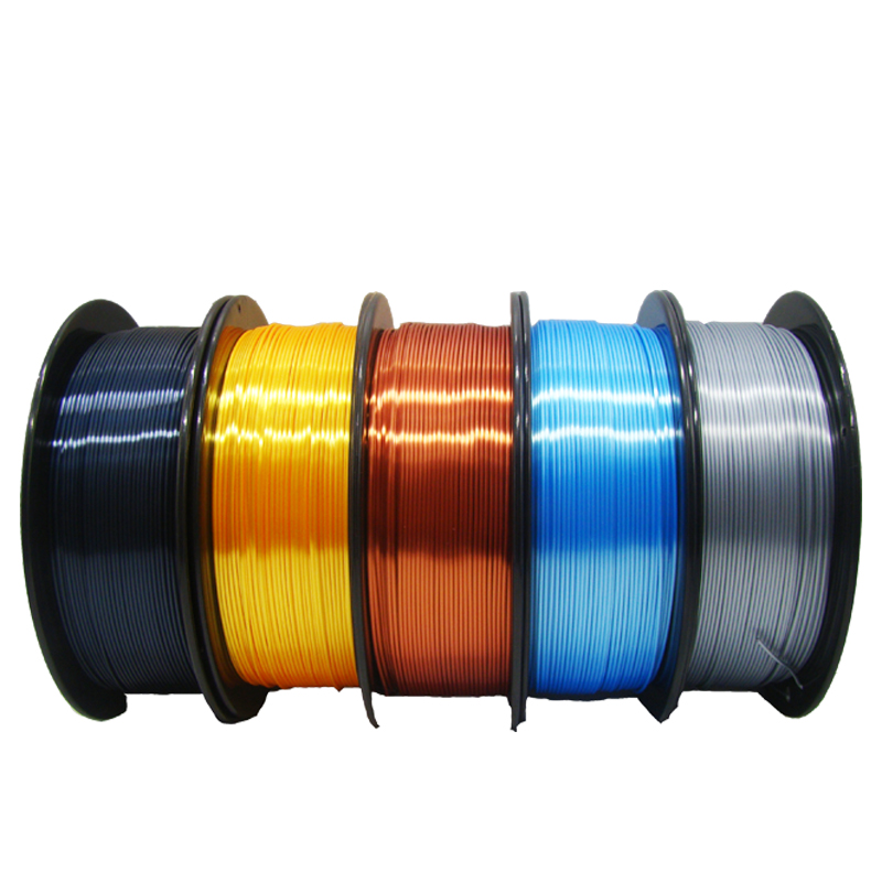 Pinrui 3D tiskárna 1.75mm Silk PLA vlákno pro 3D tiskárnu