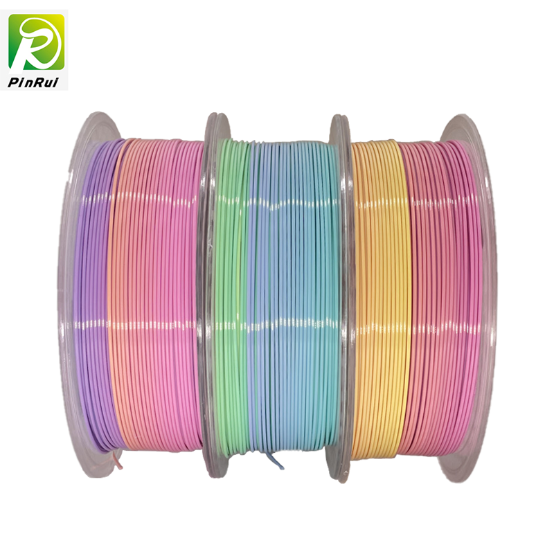 PINRUI 3D tiskárna 1.75mm PLA Rainbow vlákno pro 3D tiskárnu