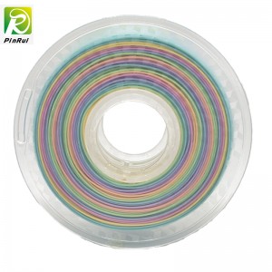 PINRUI 3D tiskárna 1.75mm PLA Rainbow vlákno pro 3D tiskárnu