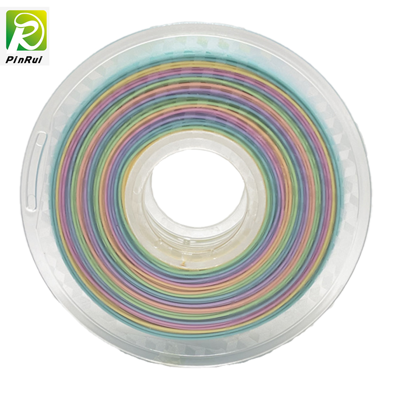 PINRUI 3D tiskárna 1.75mm PLA Rainbow vlákno pro 3D tiskárnu