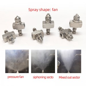 Atomizační tryska znerezové oceli