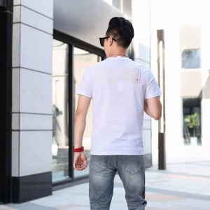 Pletené digitální crewneck tričko