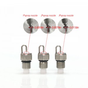 Ruby zasáhne rozprašovací trysku