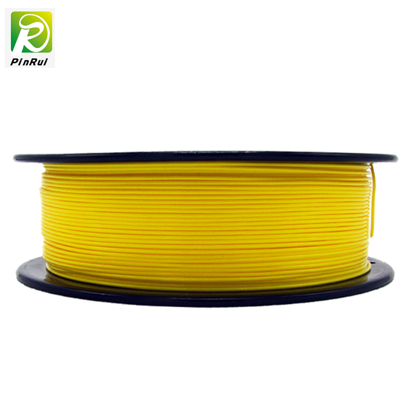 PINRUI Vysoká kvalita 1kg 3D PLA tiskárna vlákno žlutá barva