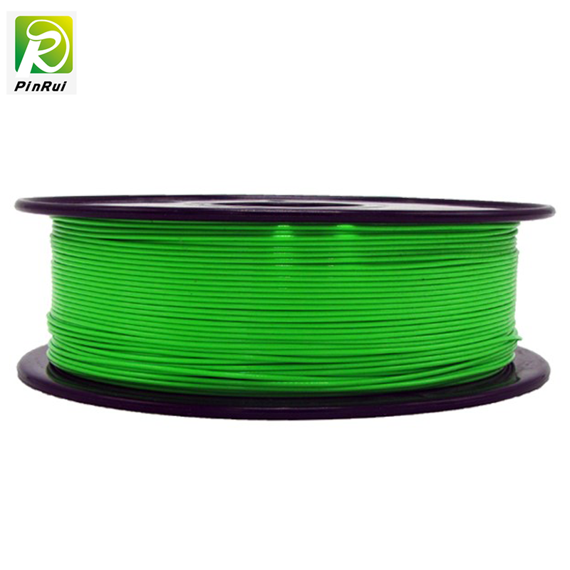 PINRUI Vysoká kvalita 1 kg 3D PLA tiskárna vlákna zelená barva