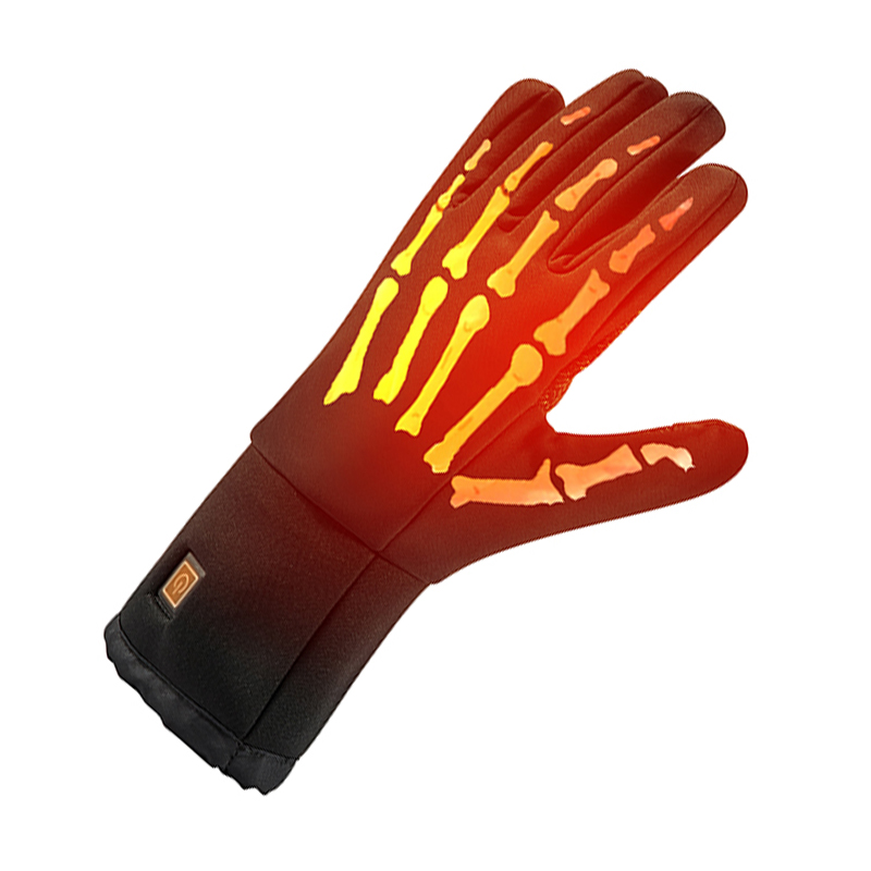 Elektrické vodotěsné teplé rukavice pro lyžování,nastavitelná teplota topných rukavic pro muže \\ t