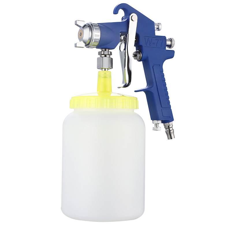 W-77 Spray pistole 2,0n2.5n3.0 mm tryska OEM továrna plastová kovová vysoká účinnost rozprašování pneumatickýchnátěrovýchnástrojů pro auto anábytek