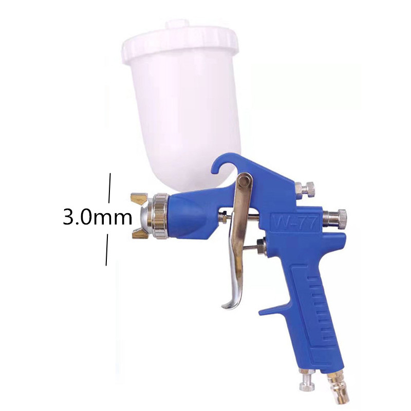 W-77 Spray pistole 2,0n2.5n3.0 mm tryska OEM továrna plastová kovová vysoká účinnost rozprašování pneumatickýchnátěrovýchnástrojů pro auto anábytek