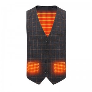 Hot Prodej Stylové vyhřívané muži vestu s baterií