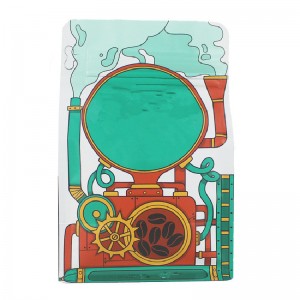 Osm boční pečeť samostatný taška