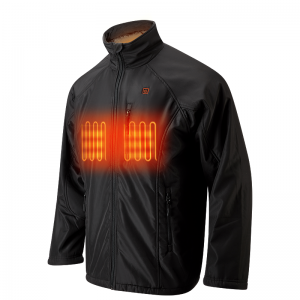 Nový styl vyhřívaný bunda pro muže, ležérní kabát pro zimnínošení