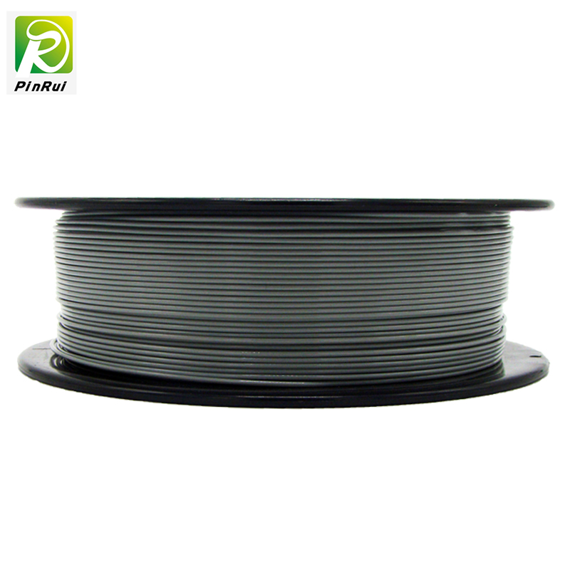 PINRUI Vysoká kvalita 1kg 3D PLA tiskárna vlákna šedá barva