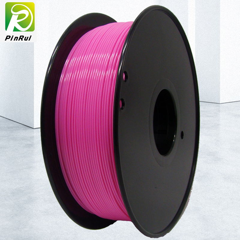 PINRUI Vysoká kvalita 1kg 3D PLA tiskárna vlákno růžová barva