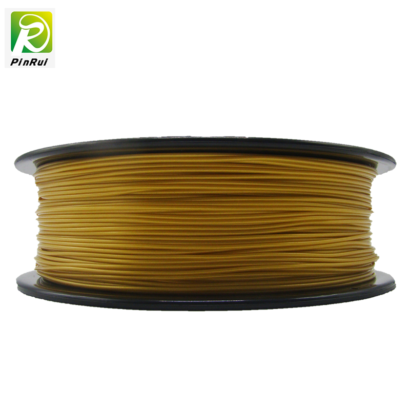 PIRUI Vysoká kvalita 1 kg 3D PLA tiskárna vlákno žlutá zlatá barva