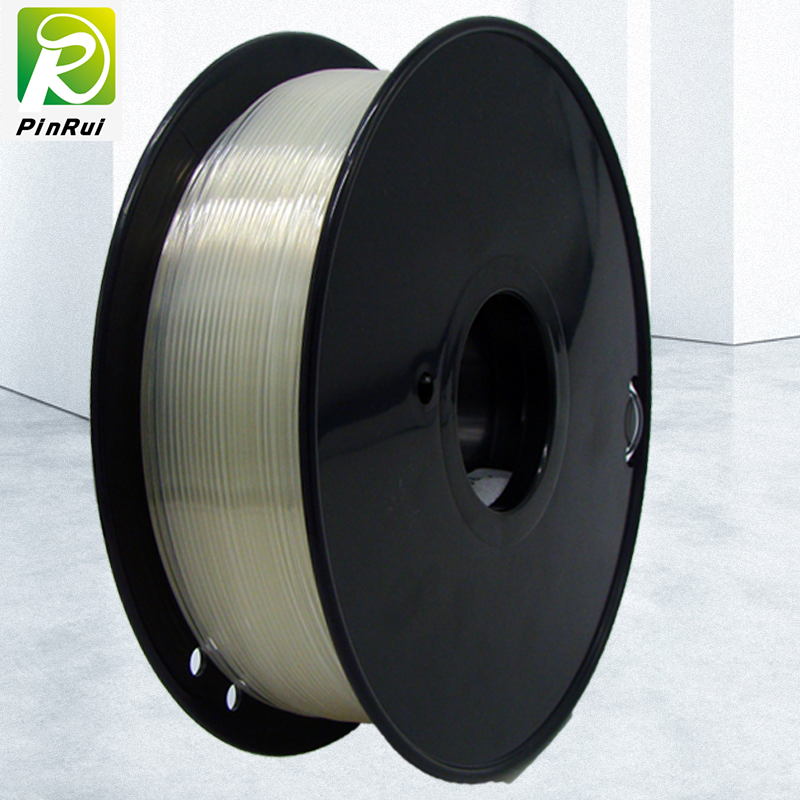 PINRUI Vysoká kvalita 1kg 3D PLA tiskárna vlákna čistá transparentní barva