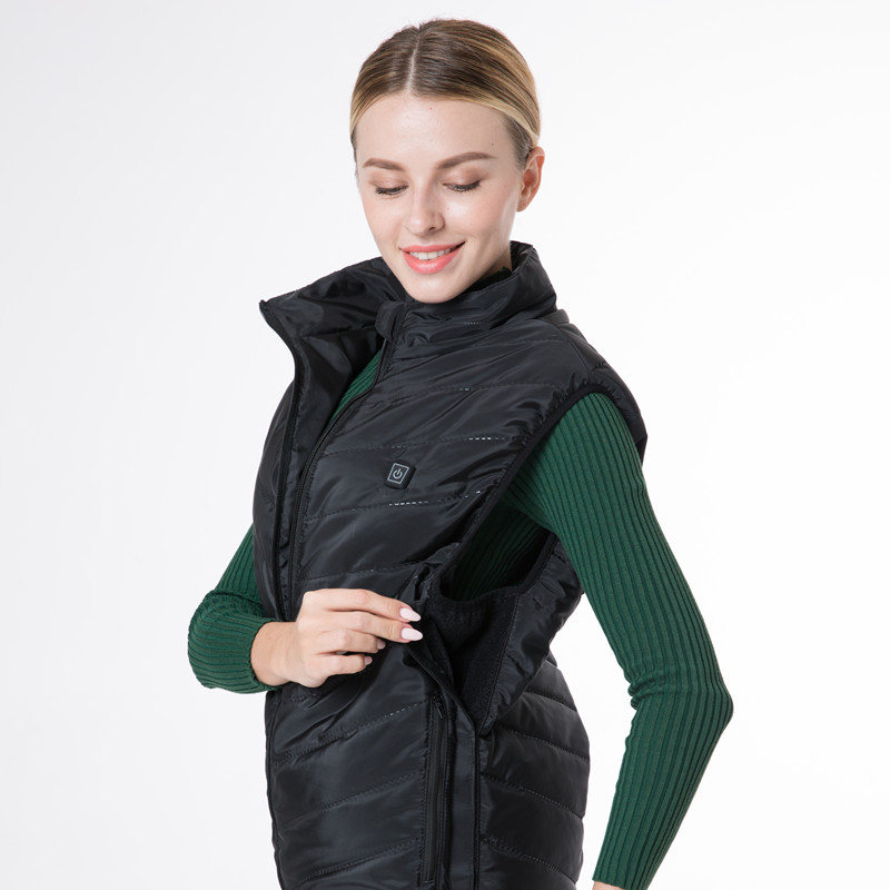 Zimní módní elektrické vytápění žen vestu, topná vesta pro zimní sezónu