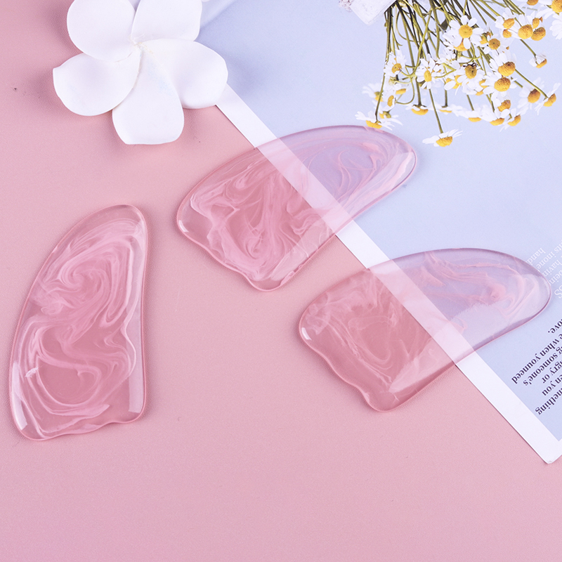 Roller Face Stumming Massager Lift Tool Pryskyřice pryskyřice obličeje Masážní válec Kůže Masáže Kosmetické péče V Tvarované dvojité hlavy
