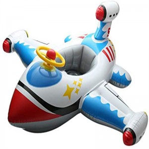 Zahušťovací kreativní letadlo, plavecký kroužek,nafukovací děti plavání plavání, dětský sedákový kroužek