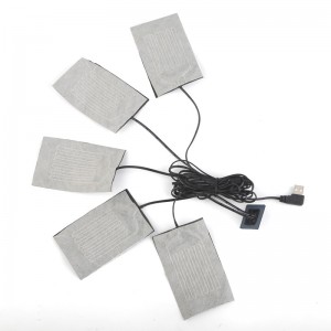 Výrobce Vysoce kvalitní 5V 7.4V Elektrické uhlíkové vlákno pro oděvní bundu