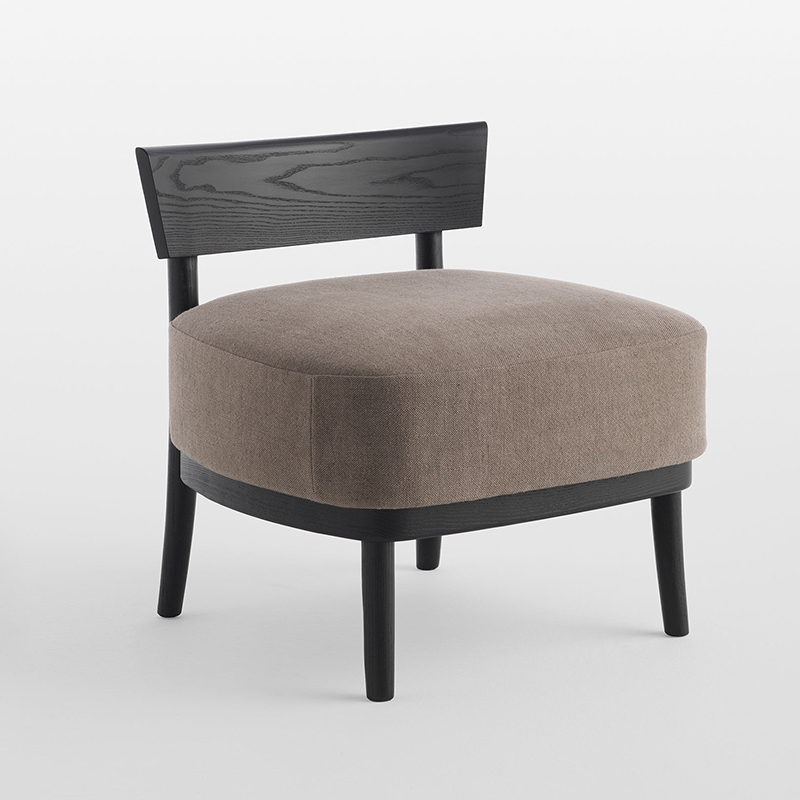 Moderní designnábytek sada čalouněného domácí salonek dřevěný rám Accent Single pohovka židle