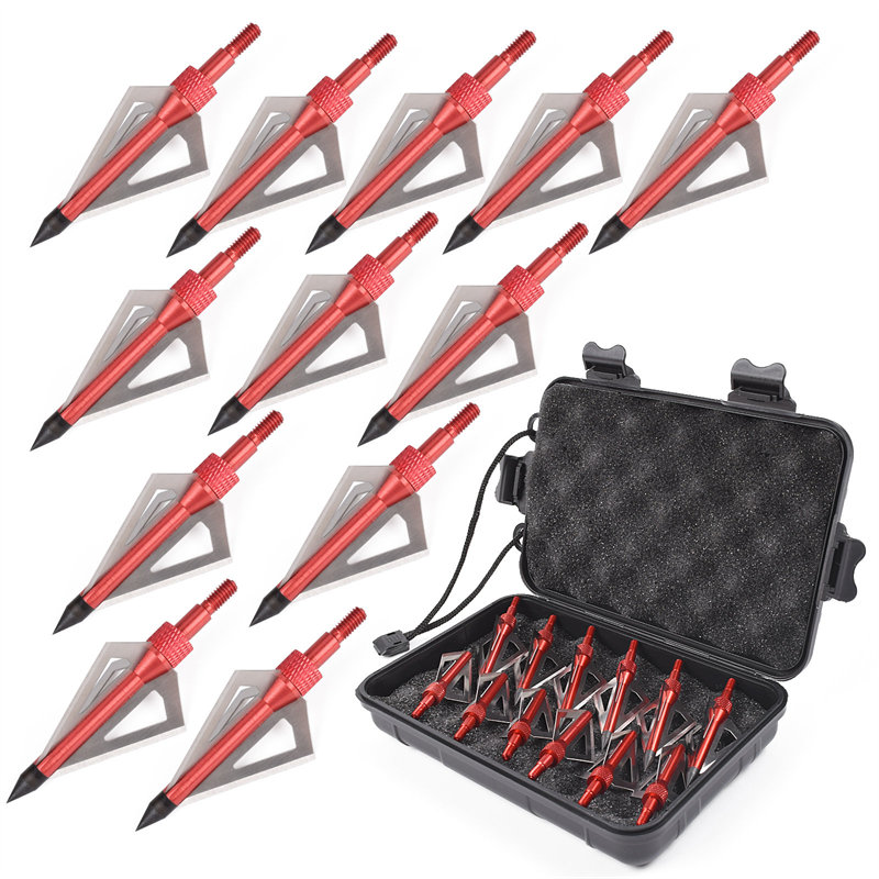 Elongarrow 15b005 100Grain Broadhead Arrow Lovecké tipy Šroub šipky širokoše