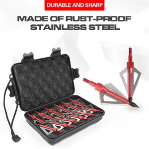 Elongarrow 15b005 100Grain Broadhead Arrow Lovecké tipy Šroub šipky širokoše