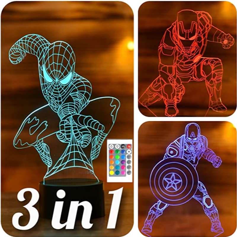 Akrylové 3dnoční světlo