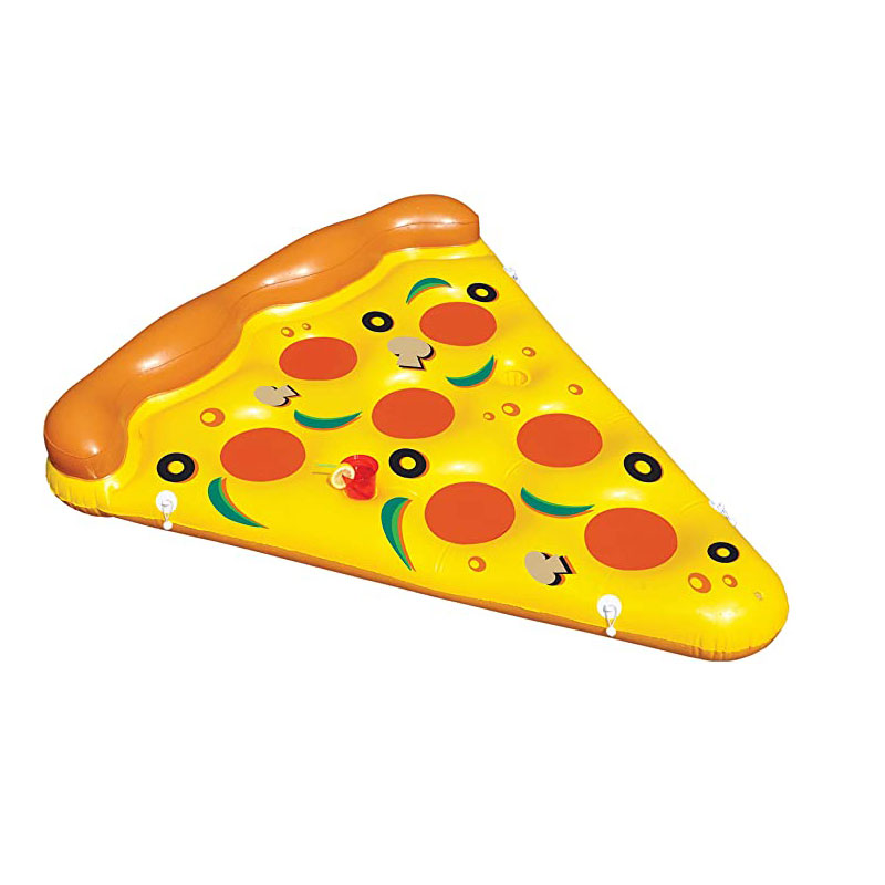 PVCnafukovací velký dospělý plovák pizza plovák, vodní hračka pro bazén, pláž