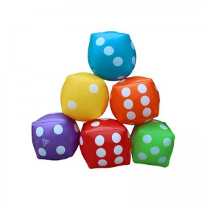 Nafukovací kostkyna zakázku velkénafukovací kostky, dekorace party bazénů