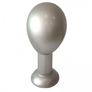 Alstonnafukovacínafukovací PVC vysoká hlava držák plísní Wig Scarf Hat Display Reps Shooting Tools