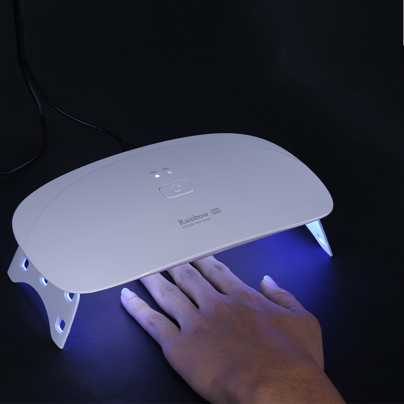 Tableta Portable Nail Art Phototerapeunt Machine Rainbow 1