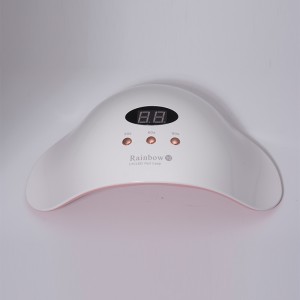 Skrytý dotyk elegantní bohyněnehtová lampa duha10