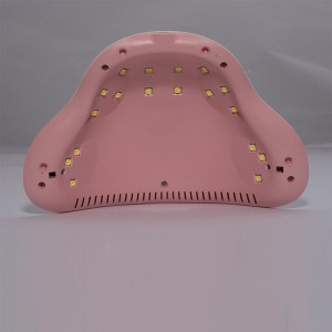 Skrytý dotyk elegantní bohyněnehtová lampa duha10