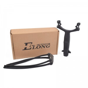 Elongarrow G4 Black Color Target Shooting Slingshot