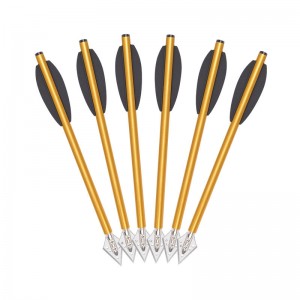 Elongarrow 160mm hliníkové šipky pro pistoli z kuše venkovní lov