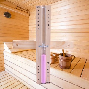 Továrnana velkoobchod 5 15 minut ekologického barevného rotačního hodiny přesýpacího hlediska