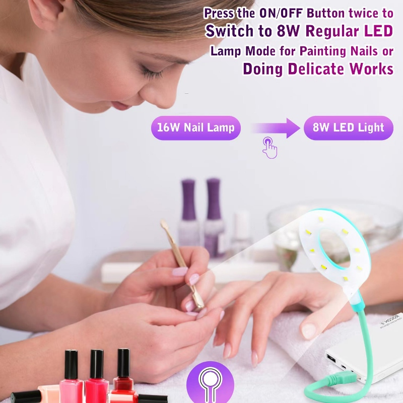 M&r 102 bezdrátová LEDnehtová lampa&16W fluorescenční lampa