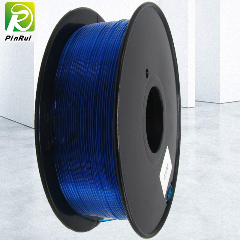 Pinrui 3D tiskárna 1,75 mmpetg vlákna modrá barva pro 3D tiskárnu