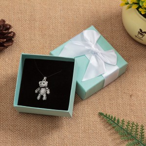 Šperky špičkové prstencové krabičky Bowknot Box malýnárameknanáušnici krabice