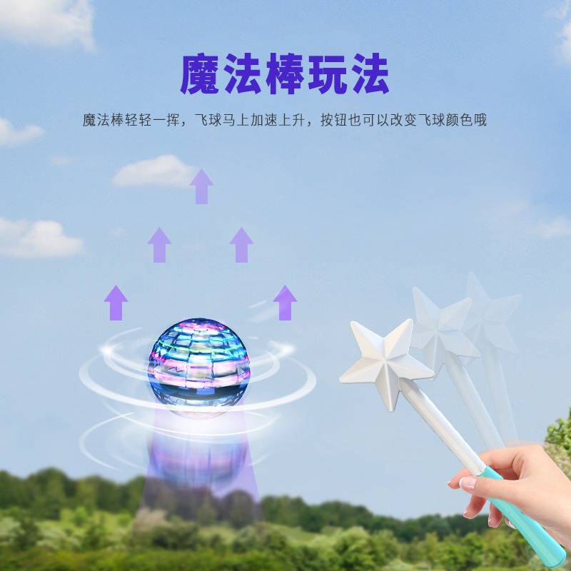 Inteligentní indukce vířením koule flynovapro magie létající kouze