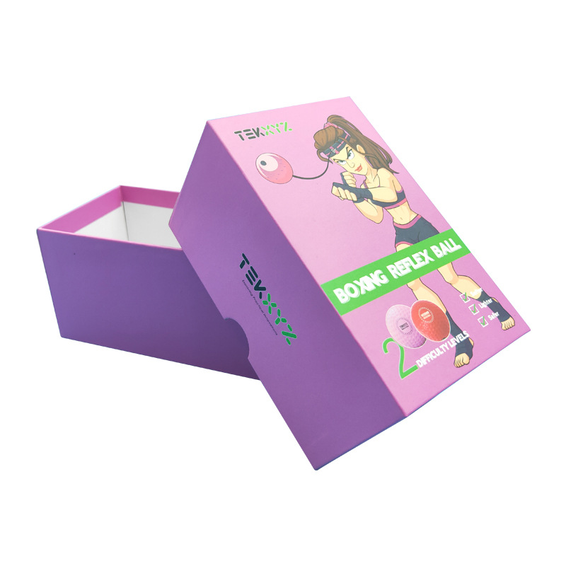 Přizpůsobená dárková krabičkana hračky, horní a spodní kryt,nebe a pozemek, barevně potištěná obalna papír z měděné desky, ručně vyráběná krabička, hračka, přizpůsobená přizpůsobená