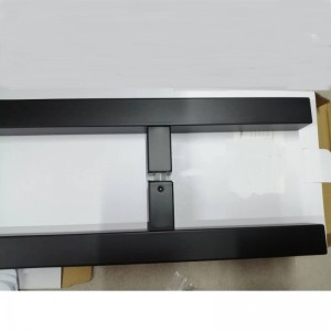 SS-031 Černá vysoce kvalitnínerezová skleněná dveře tlačení handle handa