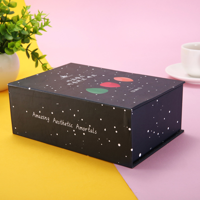 Přizpůsobené Tiandi Cover Cosmetics Gift Box skládací bílá karta barevná krabice čtvercová flip box dárkový obal