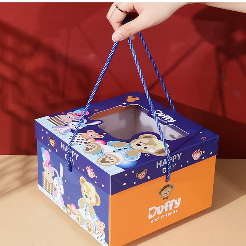 Děti \\ Denní dárek Kreslená dárková krabička Krantka Kintka Dárková krabička Primární škola Studenti Snack Toys Gift Box