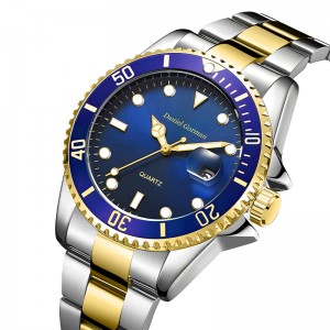 Daniel Gormannejvyšší kvalita Men \\\\\'s Sports Watch Waterproof Classicnerezová ocel Strap Fashion Fashion Men \\\\ Watch Business Quartz Watchrm001