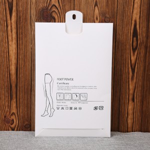 Pantyhose balení krabice jeden kus punčocháče balení taška dlouhé punčochy papírové krabičky