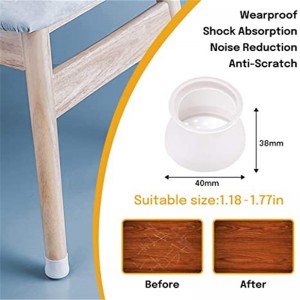 Elastický krytnohou silikonové židle