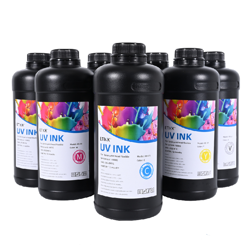UV měkký inkoust je vhodný pro tisk Epson k tisku kůže
