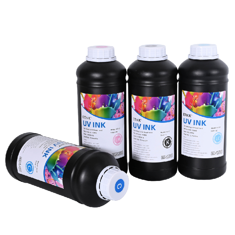 UV měkký inkoust je vhodný pro tiskovou hlavu Ricoh k tisku kovu, akrylu